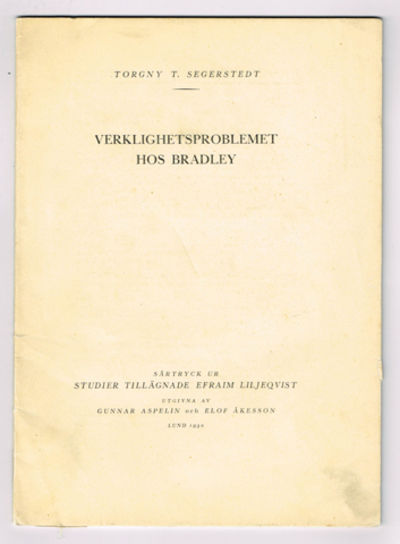 Verklighetsproblemet hos Bradley.