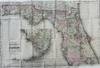 Colton's Township Map of the State of Florida. Drawn, engraved, and published by G.W. & C.B. Colton