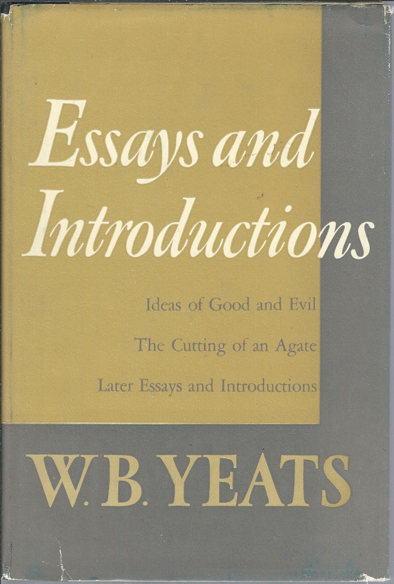 Essays introductions yeats