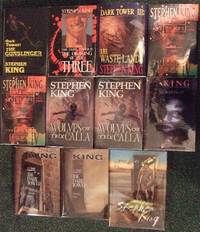 Roland Deschain Cycle: Gunslinger; Drawing Three; Waste Lands; Wizard &amp; Glass; Wolves Calla; Song Susannah; Dark Tower; Little Sister of Eluria; Wind Through Keyhole -12 Volumes - all # 433 -book I, II, III, IV, V, VI, VII, VIII Plus Eluria ( Wastelands ) by King, Stephen (signed)(aka:  Richard Bachman ) / Donald M Grant - SIGNED LIMITED EDITIONS - 1982