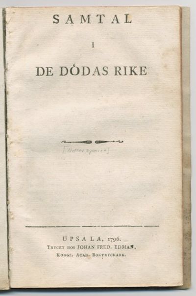 Samtal i de dödas rike.