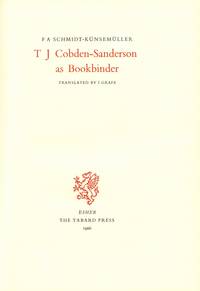 T.J. Cobden-Sanderson as Bookbinder. Translated by I. Grafe.