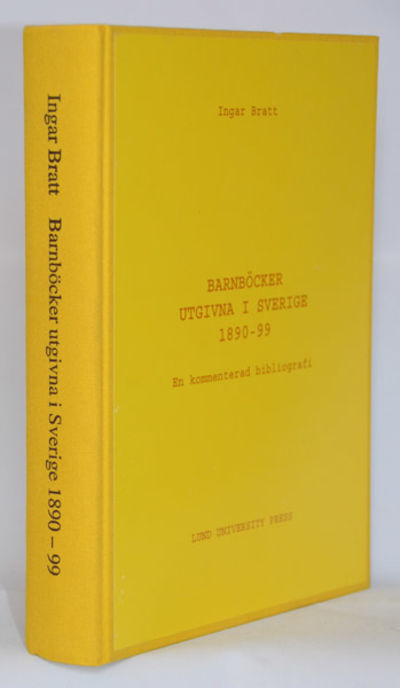 Barnböcker utgivna i Sverige 1890-99. En…