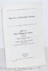 Time for a nationalist uprising. Address of Hon. William E. Jenner of Indiana before the Sixty-first Continental Congress of the Daughters of the American Revolution, april 17, 1952