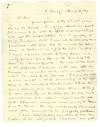 Autograph letter signed to Theophilus Parsons, Jr., East Bridgewater, 3 April 1857