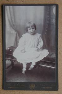 Cabinet Photograph: A Charming Studio Portrait of a Young Child.