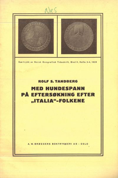 Med hundespann på eftersøkning efter…