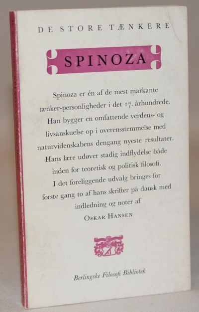 De store tænkere: Spinoza.