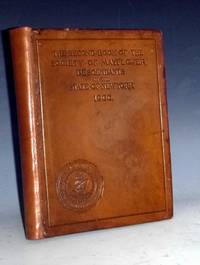 Society of Mayflower Descendents, First Year Book (New York)