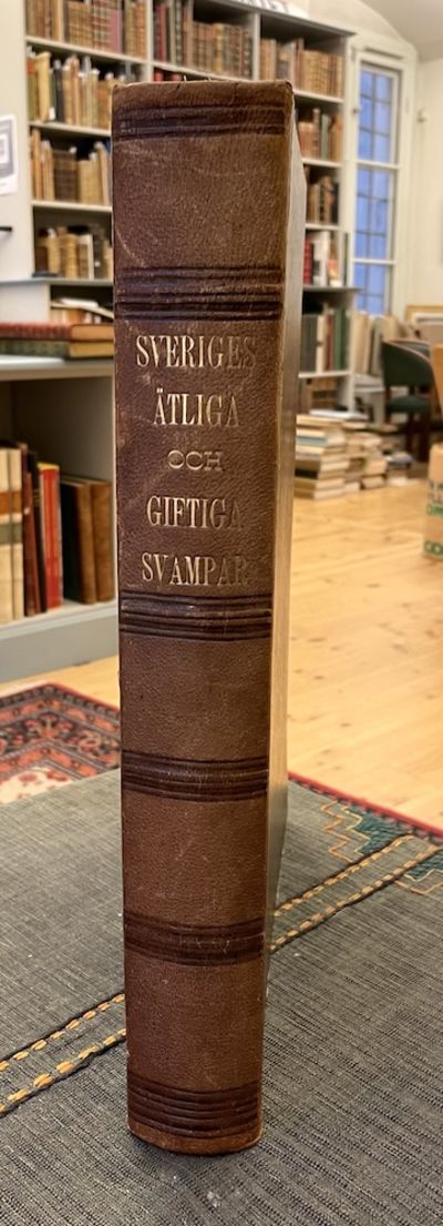 Sveriges ätliga och giftiga svampar tecknade…