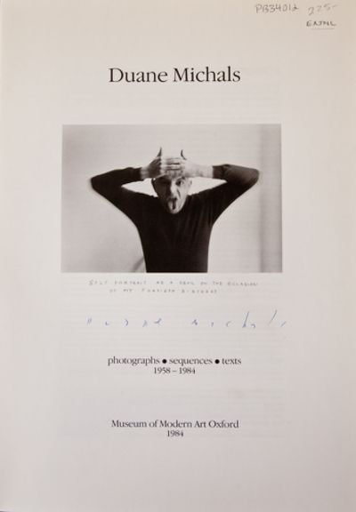 Duane Duck: Photographs/Sequences/Texts  1958-1984