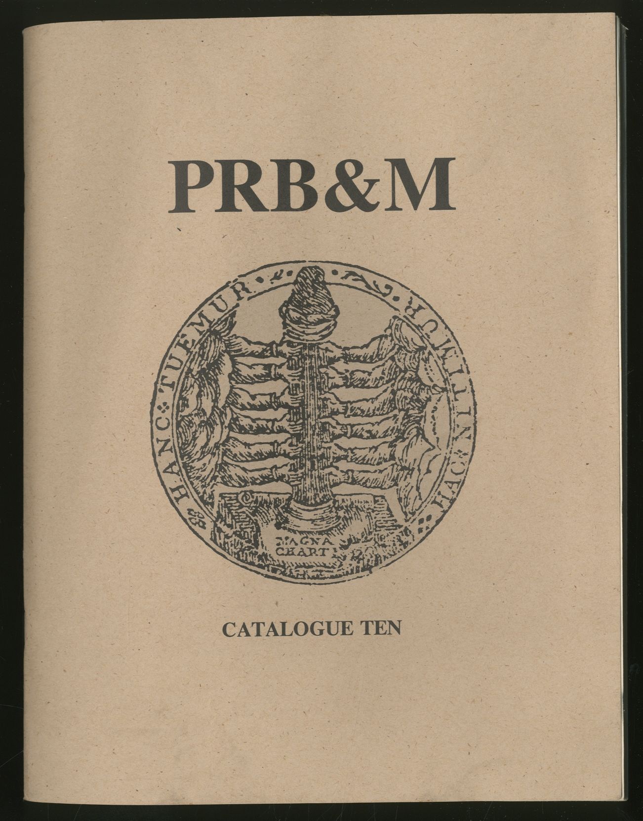 PRB&M: Catalogue Ten