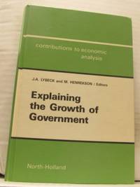 Explaining the Growth of Government.