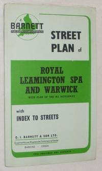 Barnett's Official Street Plan of Royal Leamington Spa and Warwick with index to streets