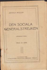Den sociala generalstrejken.