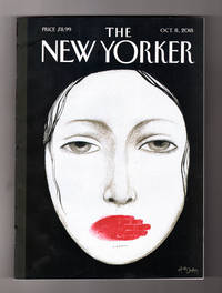 image of The New Yorker - October 8, 2018. Ana Juan Cover, "Unheard". Ruth Bader Ginsburg; Swiss Etiquette; Women of Abstract Expressionism; The Memory House; Cat Power; Max Ritvo; Machine Dazzle; Bill Traylor; The Old Man & the Gun