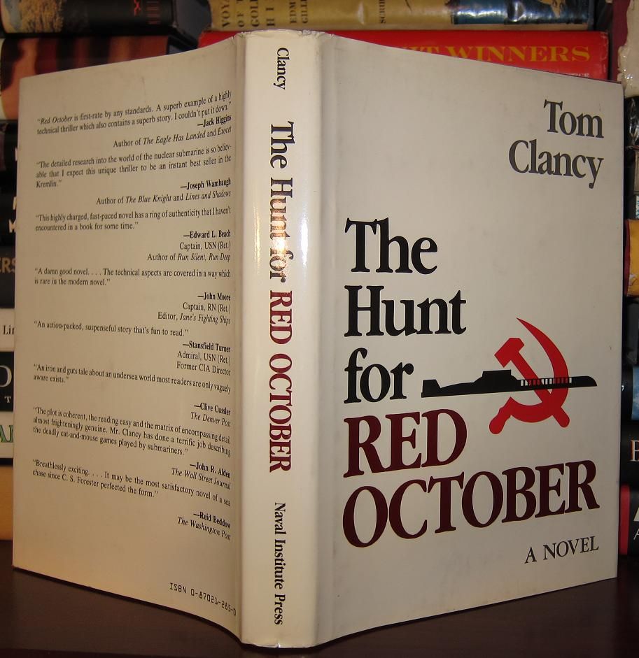 THE HUNT FOR RED OCTOBER by Tom Clancy First Edition; Seventh Printing 1984 from Rare Book