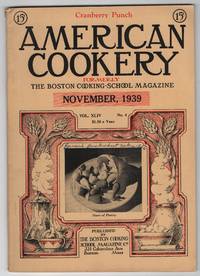 cover of American Cookery Magazine November 1939
