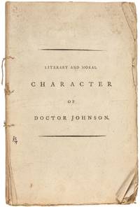 A poetical review of the literary and moral character of the late Samuel Johnson, L.L.D. : with notes by John Courtenay, Esq.