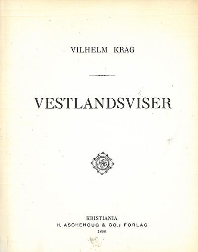 Vestlandsviser.