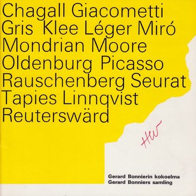 Gerard Bonnierin kokoelma. / Gerard Bonniers…