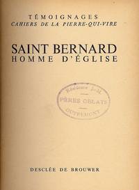 SAINT BERNARD HOMME D'EGLISE