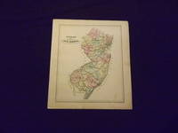 Outline Map for the State of New Jersey.