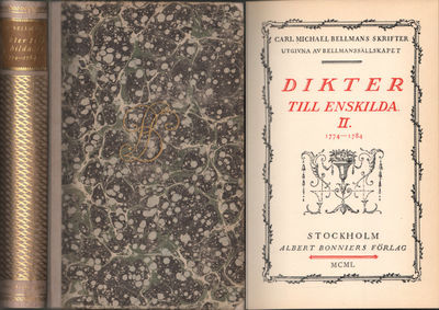 SKRIFTER IX. DIKTER TILL ENSKILDA. II. 1774-1784.