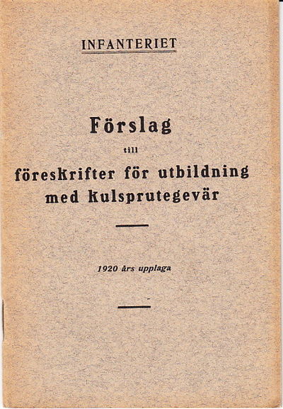 Förslag till föreskrifter för utbildning med…