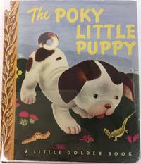 The Poky Little Puppy (Little Golden #8 /6th Printing 1944) in Original Dust Jacket