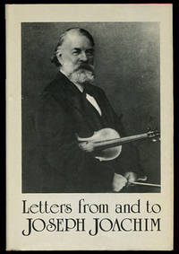 Letters from and to Joseph Joachim