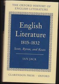 English literature 1815-1832 : Scott, Byron, and Keats