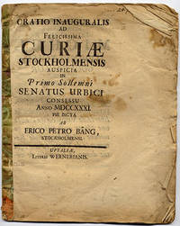 Oratio inauguralis ad felicissima curiæ…