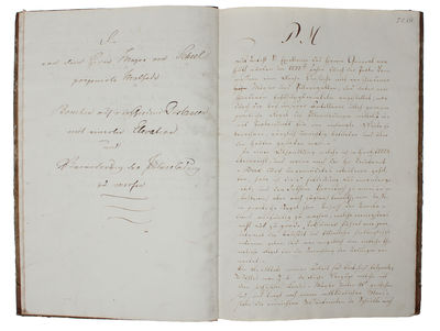 Vom Bomben Werfen mit einerley Pulver=Ladung und Veränderung der Elevation (+) Die von den Herrn Major Mecklenburg" propornirte methode Bomben auf verschiedene Distancen mit einerley Elevation und Veränderung der Pulverladung zu werften. (photo 2)