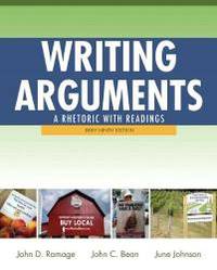 Writing Arguments: A Rhetoric with Readings, Brief Edition (9th Edition) by John D. Ramage - 2011-10-17