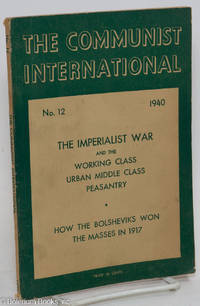 cover of The Communist International. No. 12, December 1940