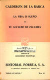 La vida es sueño and El Alcalde de Zalamea ; prologo de Guillermo Diaz-Plaja