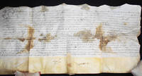 cover of 1689 Handwritten Parchment Deed of Thomas Mercer, tanner, Hawkhurst, England