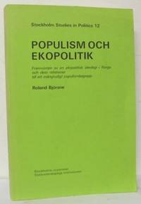 Populism och ekopolitik. Framväxten av en…