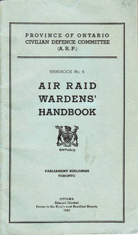 cover of Air Raid Wardens' Handbook