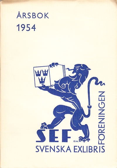 Svenska Exlibrisföreningens Årsbok 1954 under…