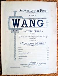 image of Siamese Wedding March. Selections for Piano from Wang Comic Opera