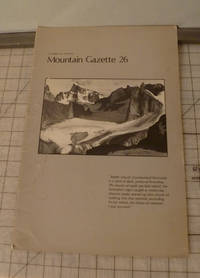 image of Mountain Gazette Magazine, Issue 26 (Oct 74)