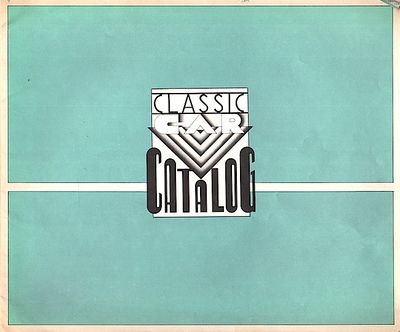 The Push Pin Graphic. Classic Car Catalog, 1974,…
