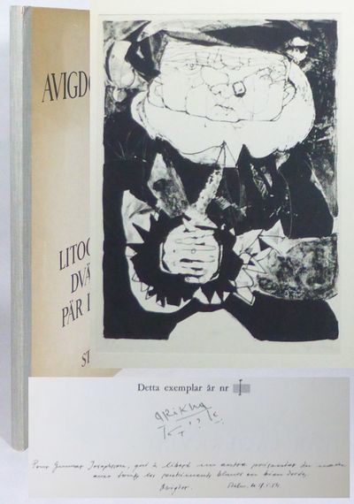 6 litografier till Dvärgen av Pär Lagerkvist.