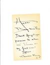 Autograph Letter Signed, 8vo, on 2 sheets, n.p., n.d.