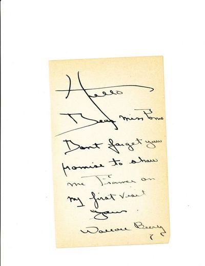Autograph Letter Signed, 8vo, on 2 sheets, n.p., n.d.