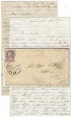1865 – Two letters sent by a woman in Washington, DC, to her mother and sister in Pennsylvania discussing canning, a hired ‘girl,’ and ill-fitting shoes