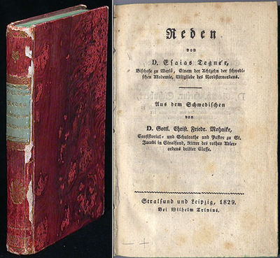Reden. Aus dem Schwedischen von D. Gottl. Christ.…