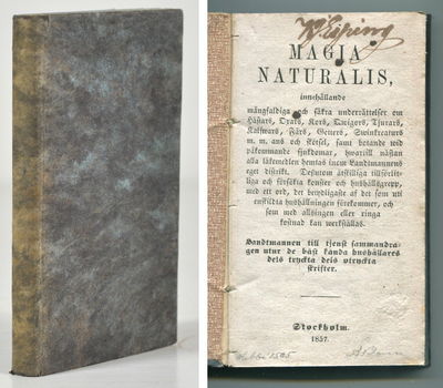 Magia naturalis, innehållande mångfaldiga och…